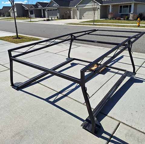 STEEL RACK FOR F150 WITH 6’ BED