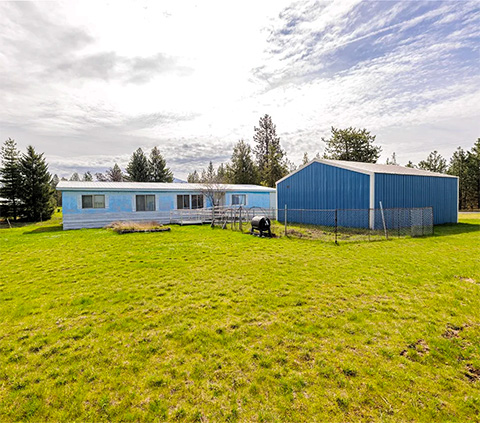 CHECK OUT THIS SLICE OF COUNTRY!  ELK, WA HOME ON 4 ACRES