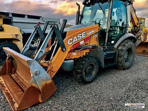 2017 CASE 580N 4x4 BACKHOE