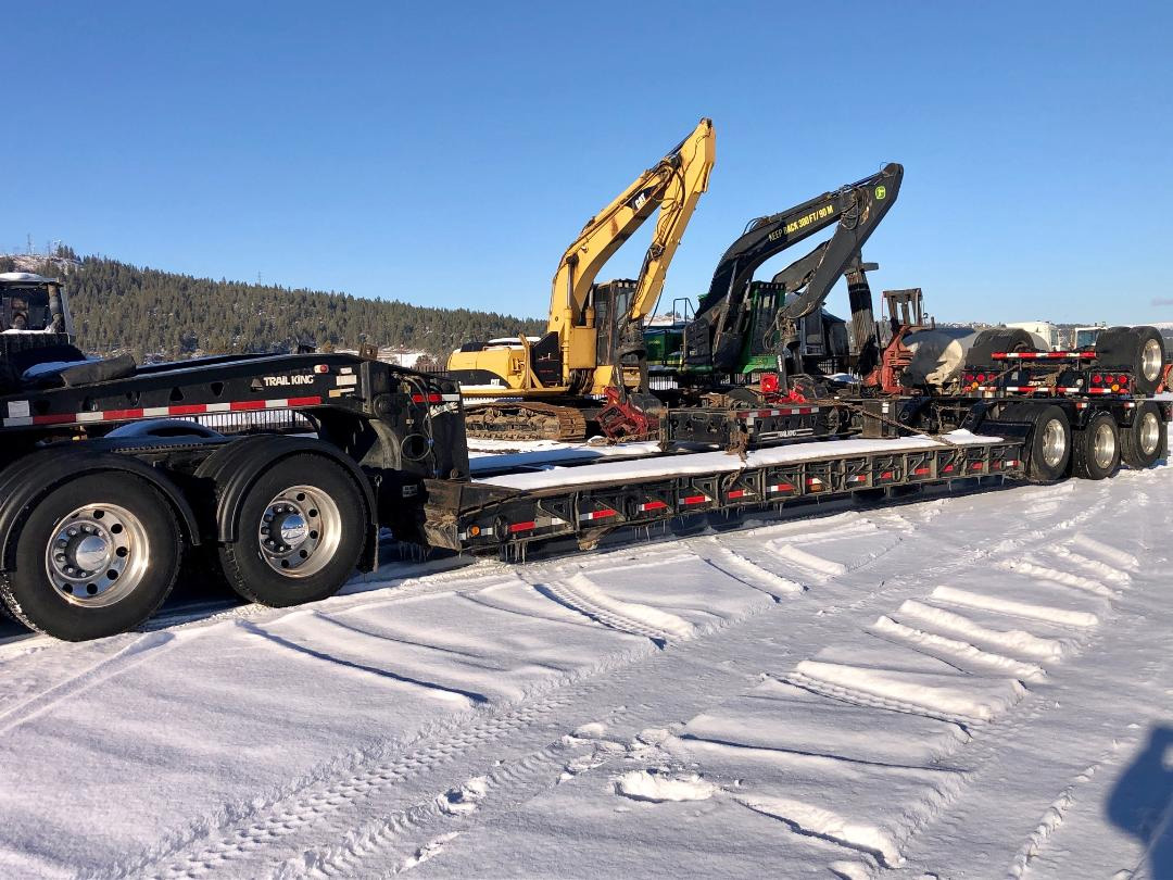 2007 TRAIL KING 55 TON LOWBOY