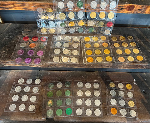 TOKEN COLLECTION AVAILABLE AT THE TROVE!