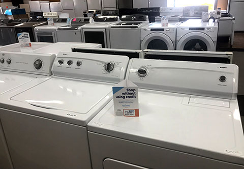 LOW COST APPLIANCES, RECONDITIONED WASHERS, DRYERS