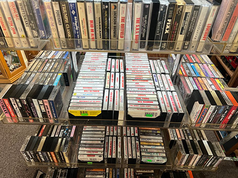 THE TROVE HAS CASSETTES, RECORDS, CDs, DVDs & VHS TAPES