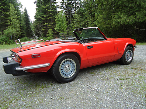 1977 TRIUMPH SPITFIRE 1977 TRIUMPH SPITFIRE