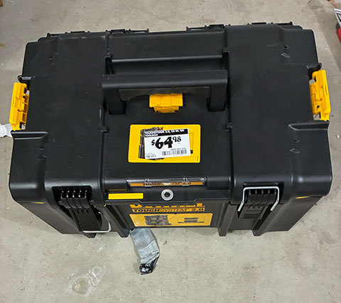 DEWALT TOOL BOX DEWALT TOOL BOX