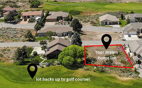TEE IT UP ON THIS READY TO BUILD LOT THAT BACKS UP TO TEE IT UP ON THIS READY TO BUILD LOT THAT BACKS UP TO