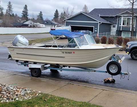 1972 18' STARCRAFT ALUMINUM HOLIDAY PLEASURE CRAFT 1972 18' STARCRAFT ALUMINUM HOLIDAY PLEASURE CRAFT