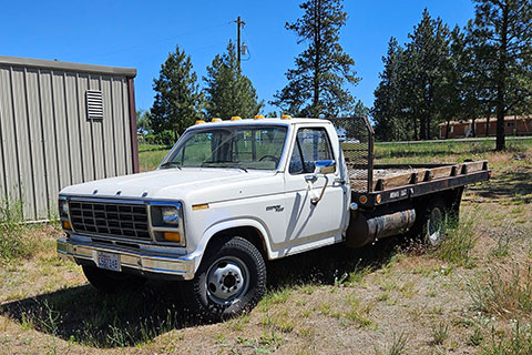 1981 FORD F350 ONE TON FLAT BED DUALLY TRUCK 1981 FORD F350 ONE TON FLAT BED DUALLY TRUCK