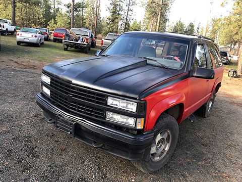 1993 CHEVROLET BLAZER 1993 CHEVROLET BLAZER