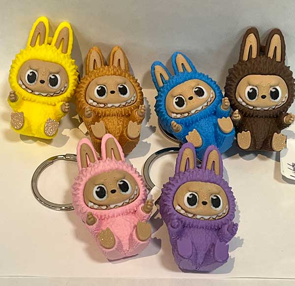 3D BUBU KEYCHAINS NOW AVAILABLE AT THE TROVE! 3D BUBU KEYCHAINS NOW AVAILABLE AT THE TROVE!