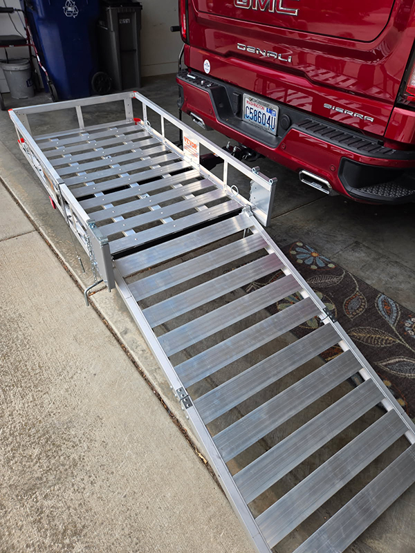 NEW CARGO CARRIER FOR WHEELCHAIR OR SCOOTER NEW CARGO CARRIER FOR WHEELCHAIR OR SCOOTER