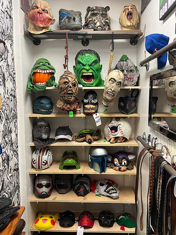 HALLOWEEN MASKS AVAILABLE AT THE TROVE HALLOWEEN MASKS AVAILABLE AT THE TROVE