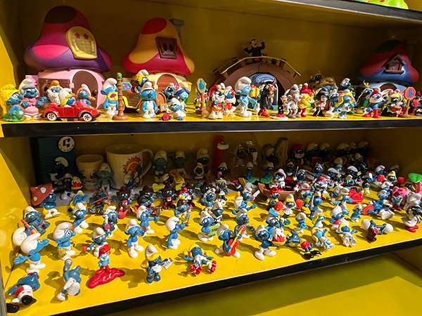 LARGE SMURF COLLECTION AVAILABLE AT THE TROVE LARGE SMURF COLLECTION AVAILABLE AT THE TROVE