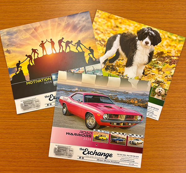 GRAB YOUR 2026 EXCHANGE CALENDARS GRAB YOUR 2026 EXCHANGE CALENDARS