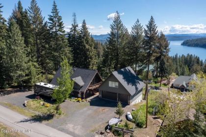 SECONDARY WATERFRONT MULTI-LEVEL LOG HOME 