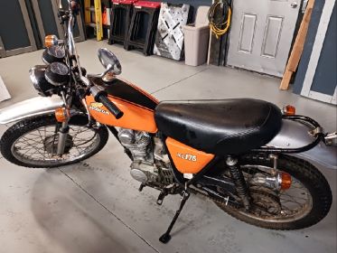 CLASSIC 1973 HONDA 175XL