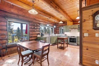 SECONDARY WATERFRONT MULTI-LEVEL LOG HOME 