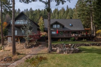 SECONDARY WATERFRONT MULTI-LEVEL LOG HOME 