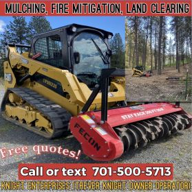 MULCHING, FIRE MITIGATION, FUEL REDUCTION & MORE!