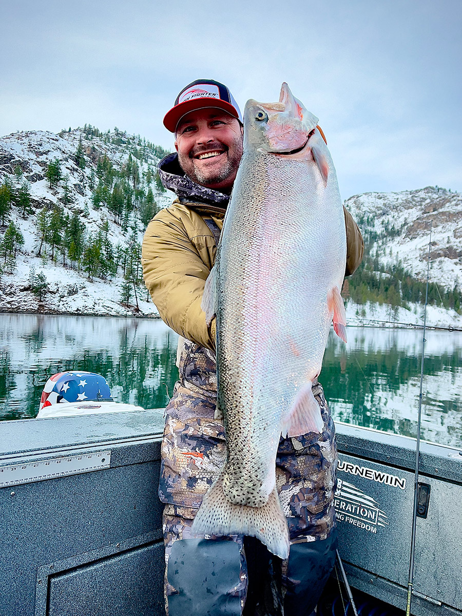 This week's photo is of a nice catch of perch from Fish Lake.