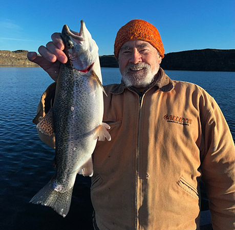 Dennis Beich and his catch