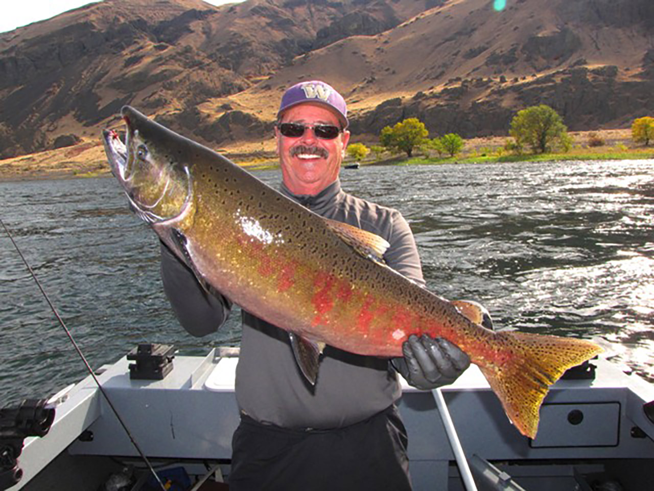 photo was taken below Priest Rapids Dam