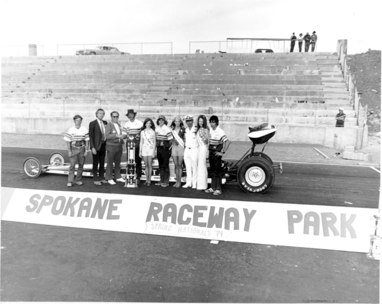 Spokane Raceway Park in 1974