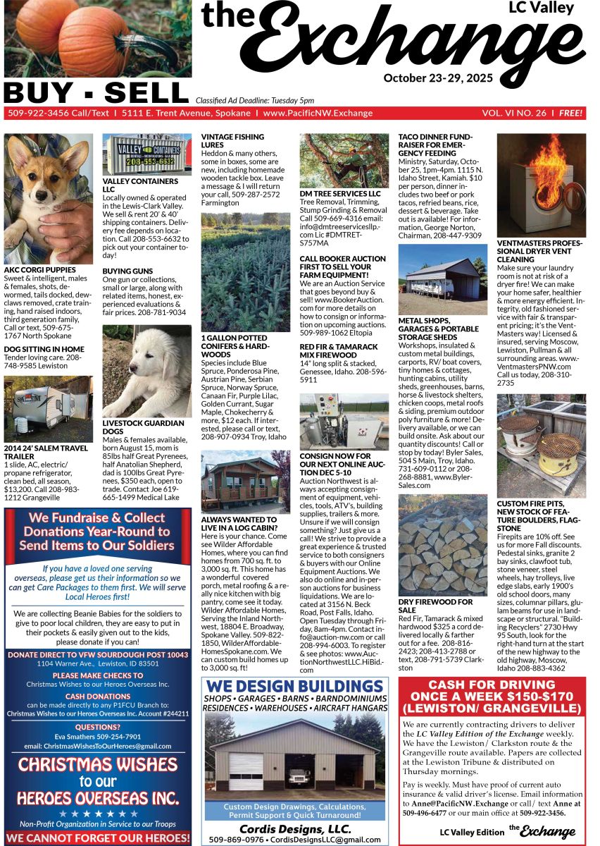 Front Cover of the LC Valley edition of the Exchange