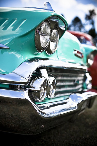 Classic car grill